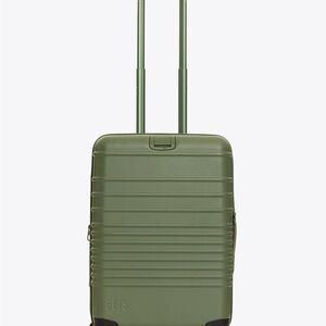 BEIS Carry On in Olive Suitcase